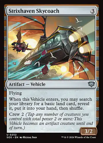 Strixhaven Skycoach - sos Spoiler