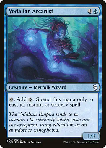 Vodalian Arcanist - dom Spoiler