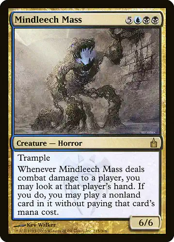 Mindleech Mass - rav Spoiler