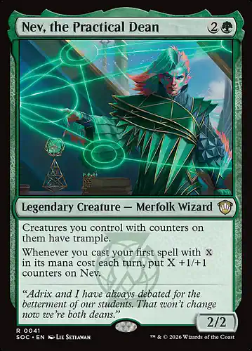 Nev, the Practical Dean - soc Spoiler