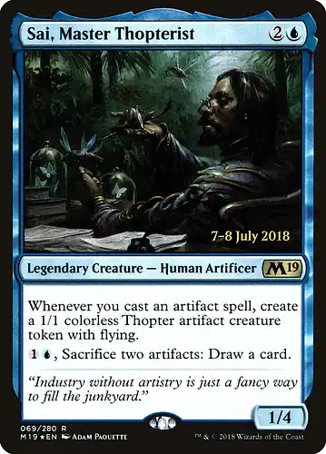 Sai, Master Thopterist - m19 Spoiler