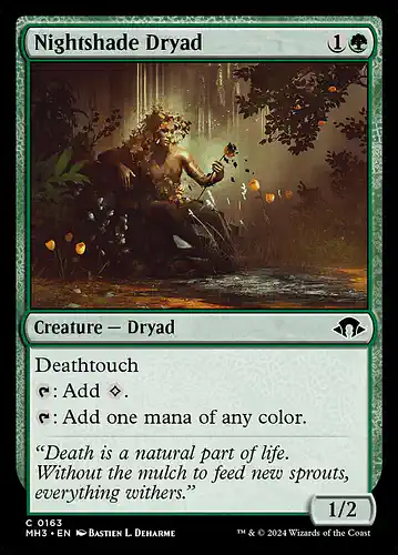 Nightshade Dryad - mh3 Spoiler