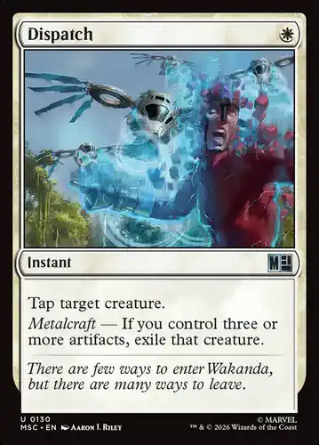 Dispatch - msc Spoiler