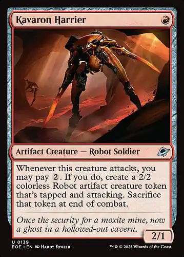 Kavaron Harrier - eoe Spoiler