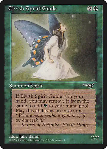 Elvish Spirit Guide - all Spoiler