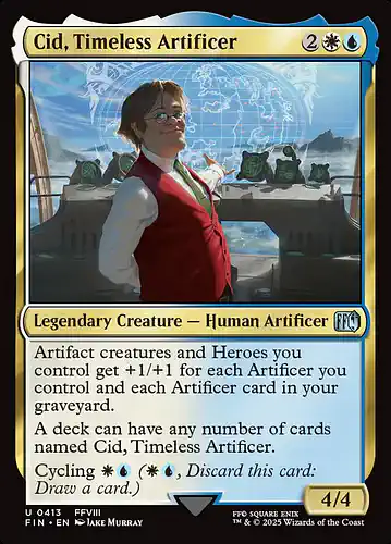 Cid, Timeless Artificer - fin Spoiler