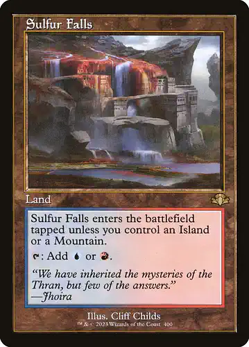 Sulfur Falls - dmr Spoiler
