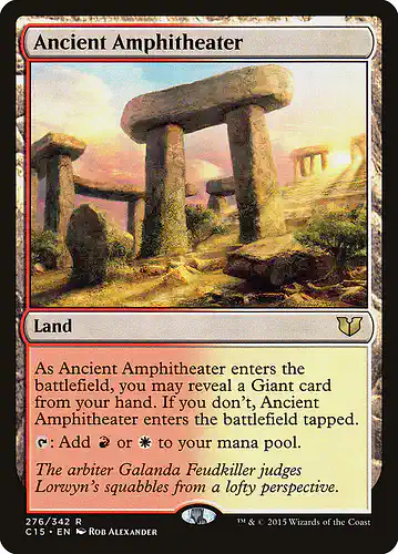 Ancient Amphitheater - c15 Spoiler