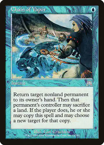 Chain of Vapor - ons Spoiler
