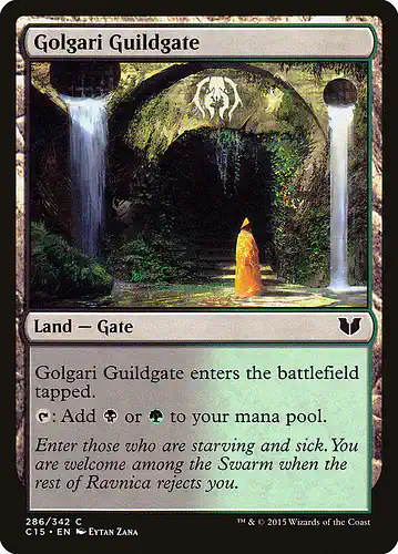 Golgari Guildgate - c15 Spoiler