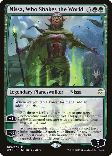 Nissa, Who Shakes the World - war Spoiler