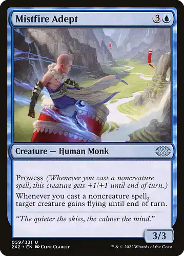 Mistfire Adept - 2x2 Spoiler