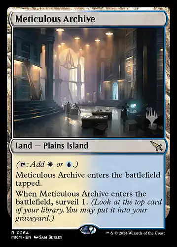 Meticulous Archive - mkm Spoiler