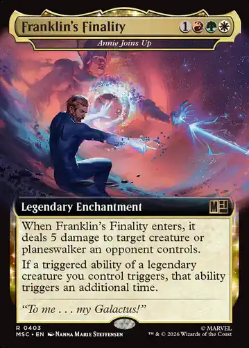 Annie Joins Up - msc Spoiler