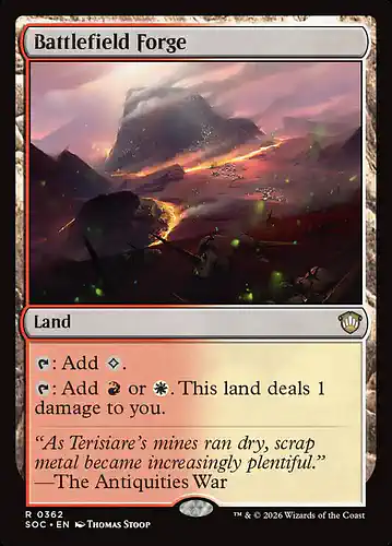 Battlefield Forge - soc Spoiler