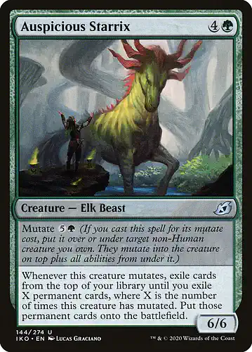 Auspicious Starrix - iko Spoiler