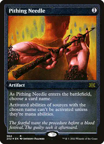 Pithing Needle - 2x2 Spoiler