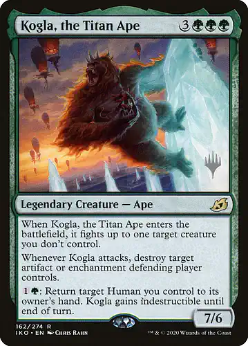 Kogla, the Titan Ape - iko Spoiler