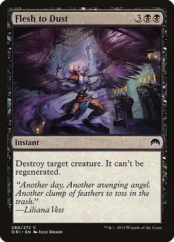 Flesh to Dust - ori Spoiler