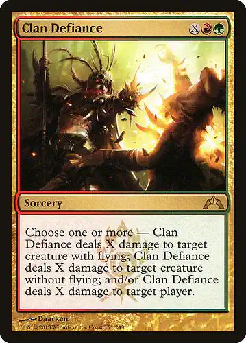 Clan Defiance - gtc Spoiler