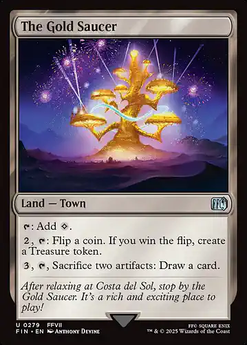 The Gold Saucer - fin Spoiler