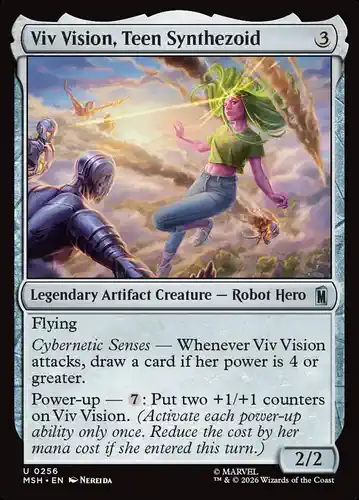 Viv Vision, Teen Synthezoid - msh Spoiler