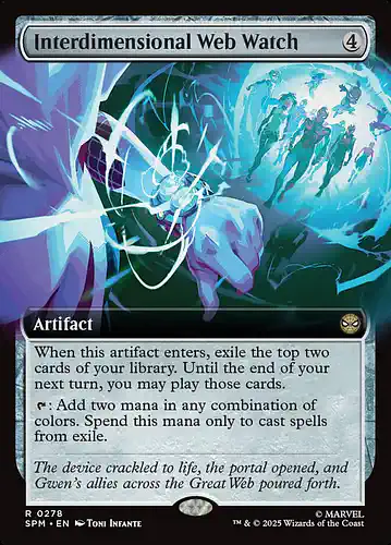 Interdimensional Web Watch - spm Spoiler