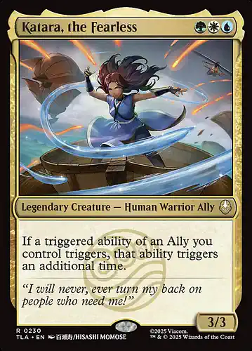Katara, the Fearless - tla Spoiler