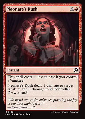 Neonate's Rush - inr Spoiler