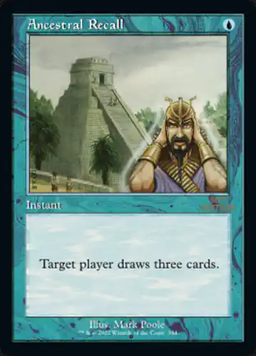 Ancestral Recall - 30a Spoiler