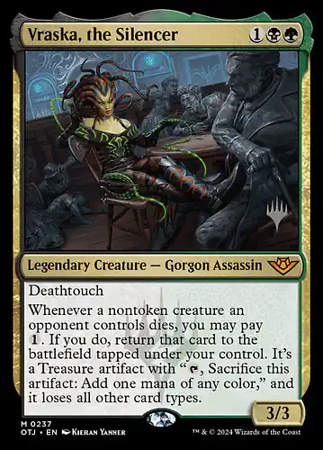 Vraska, the Silencer - otj Spoiler