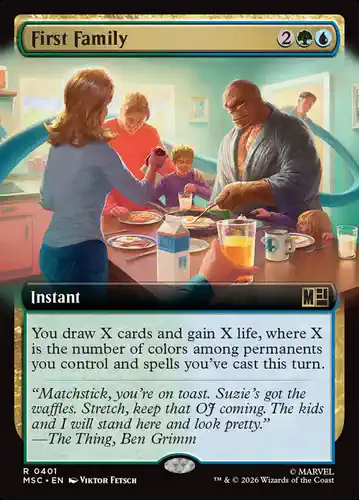 First Family - msc Spoiler