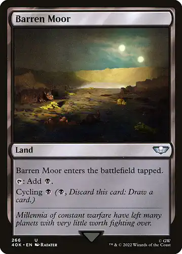 Barren Moor - 40k Spoiler