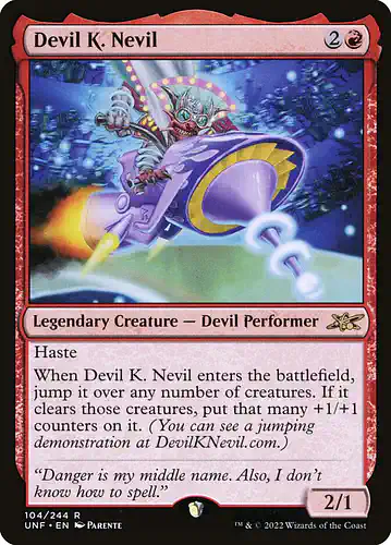 Devil K. Nevil - unf Spoiler