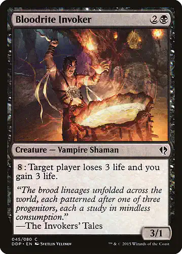 Bloodrite Invoker - ddp Spoiler
