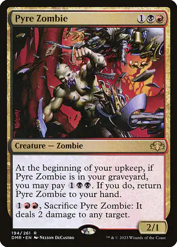 Pyre Zombie - dmr Spoiler