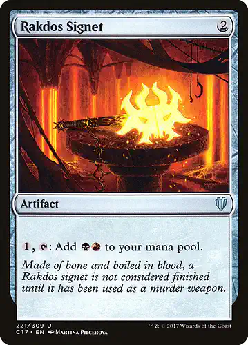 Rakdos Signet - c17 Spoiler