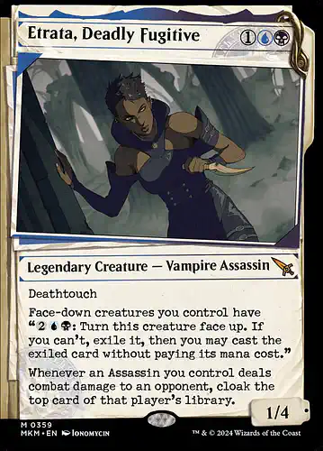 Etrata, Deadly Fugitive - mkm Spoiler