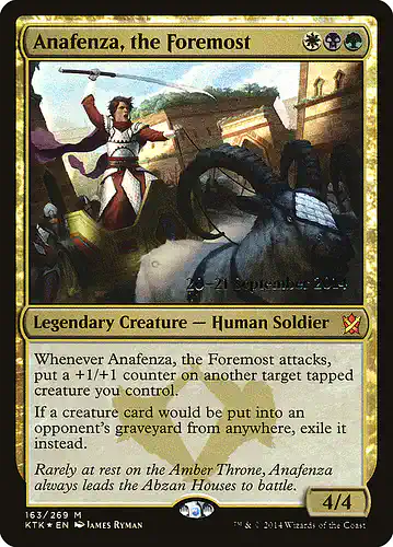 Anafenza, the Foremost - ktk Spoiler