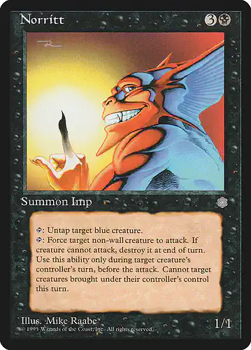 Norritt - ice Spoiler