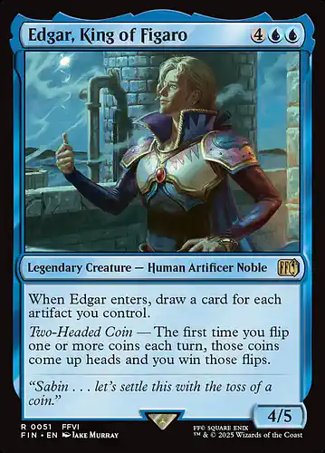 Edgar, King of Figaro - fin Spoiler