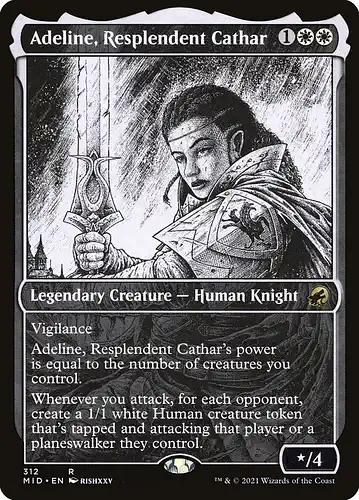 Adeline, Resplendent Cathar - mid Spoiler