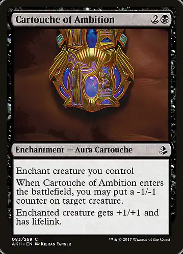Cartouche of Ambition - akh Spoiler