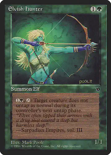 Elvish Hunter - fem Spoiler