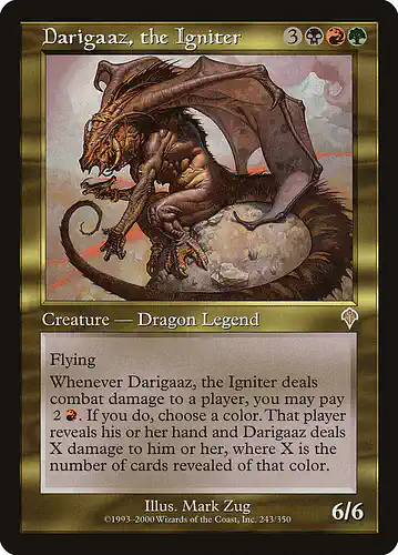 Darigaaz, the Igniter - inv Spoiler