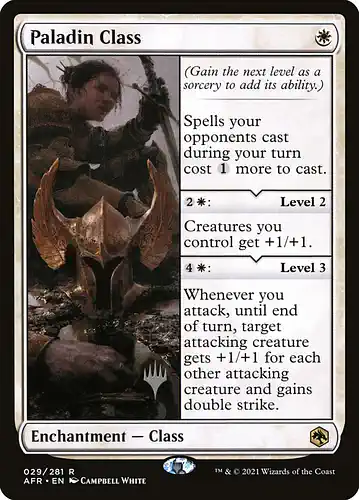 Paladin Class - afr Spoiler