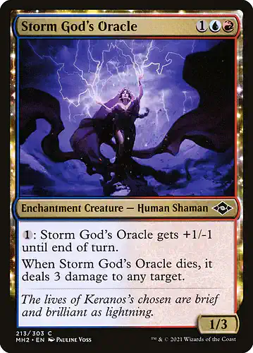 Storm God's Oracle - mh2 Spoiler