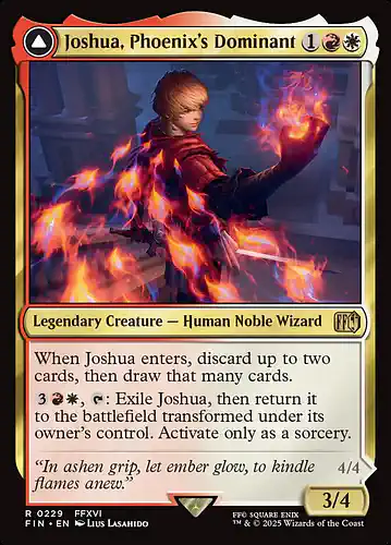 Joshua, Phoenix's Dominant - fin Spoiler