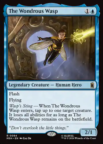 The Wondrous Wasp - msh Spoiler