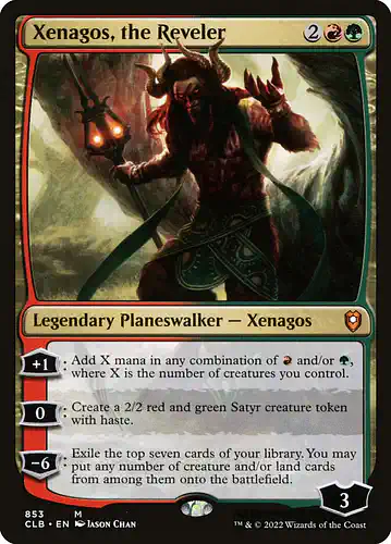 Xenagos, the Reveler - clb Spoiler